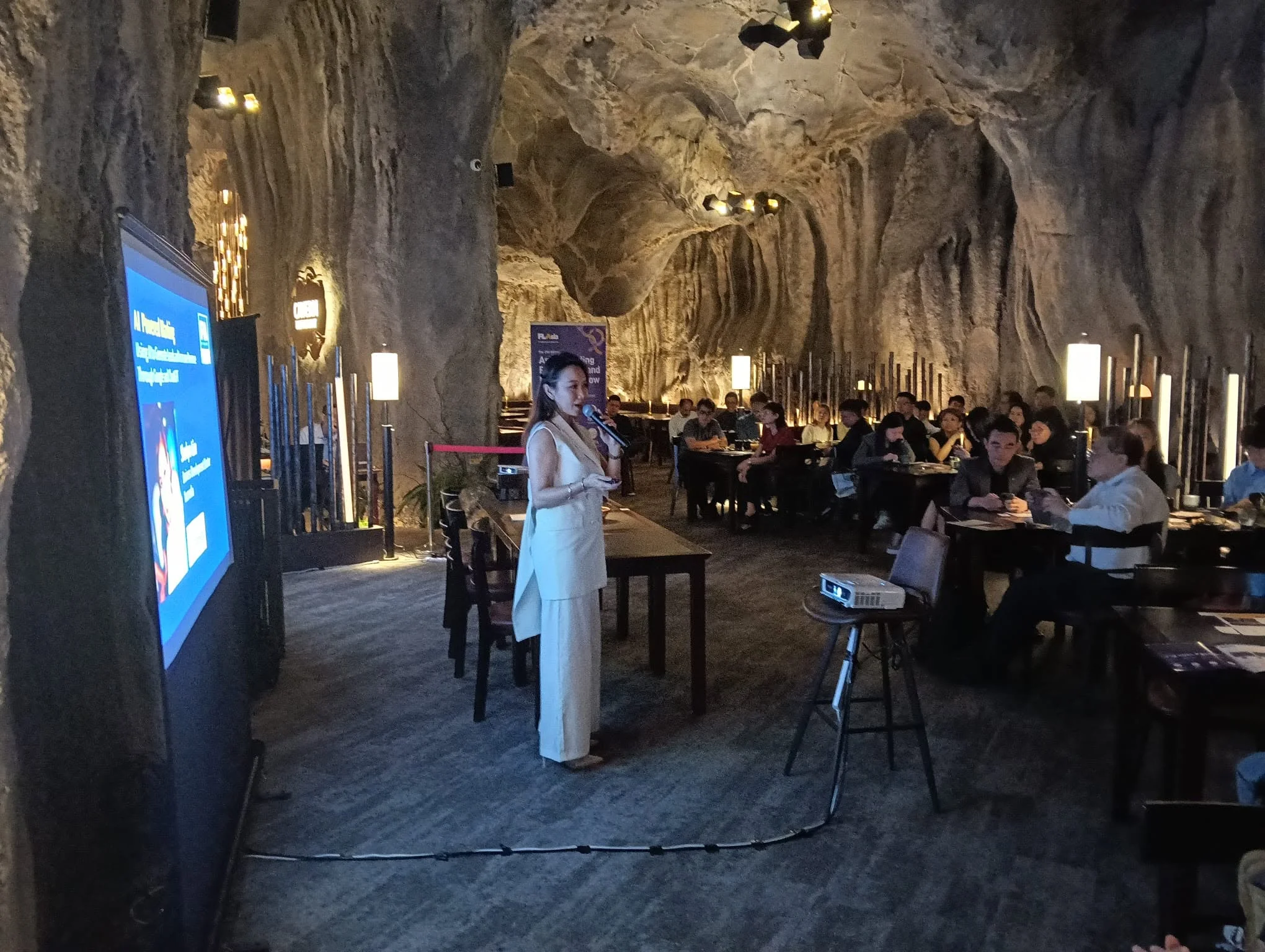 A previous in-person AI Advantage workshop